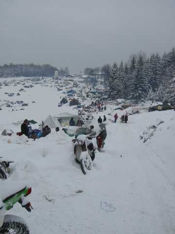 'Mainroad' nach dem Schneefall
